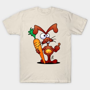 Rabbit with a carrot T-Shirt